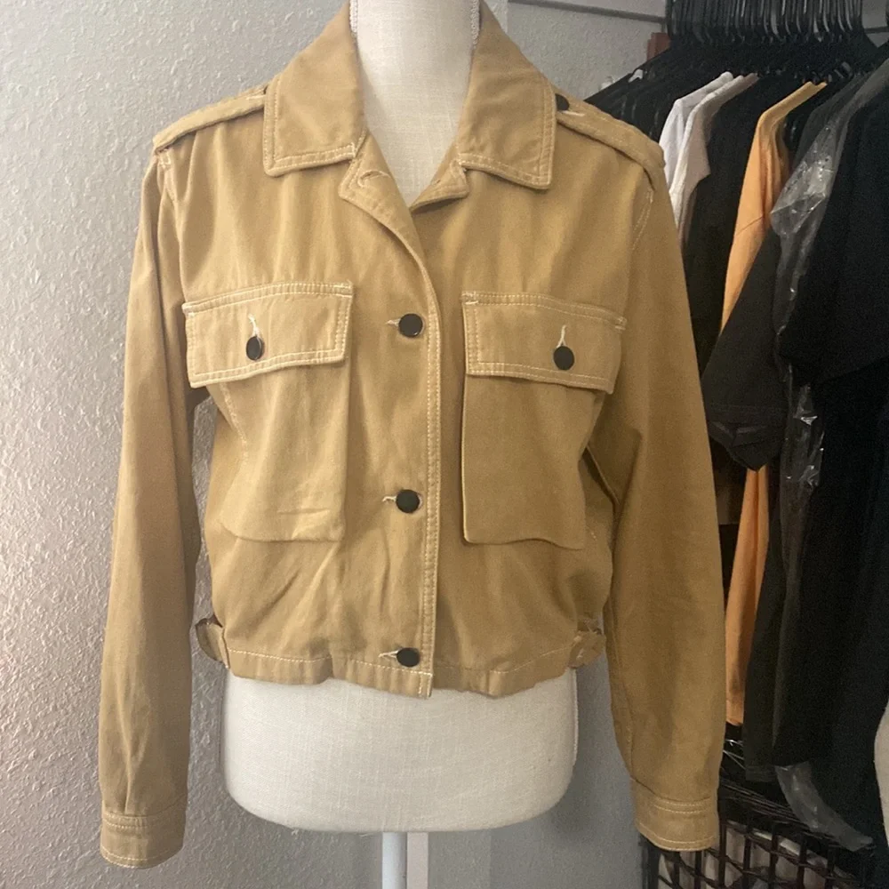 Topshop Topstitch Shacket